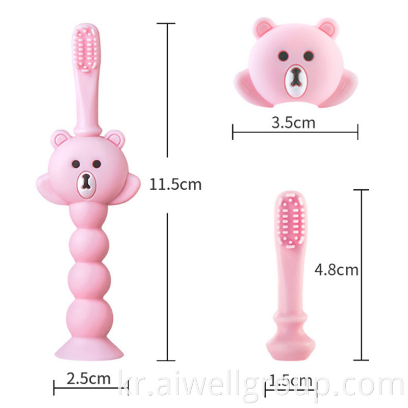 Baby Cartoon Bear Toothbrush